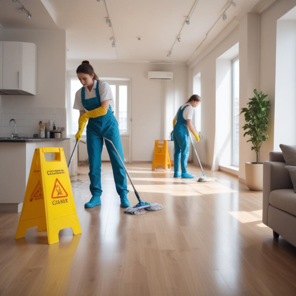 Уборка квартир по цене 70 руб./м2