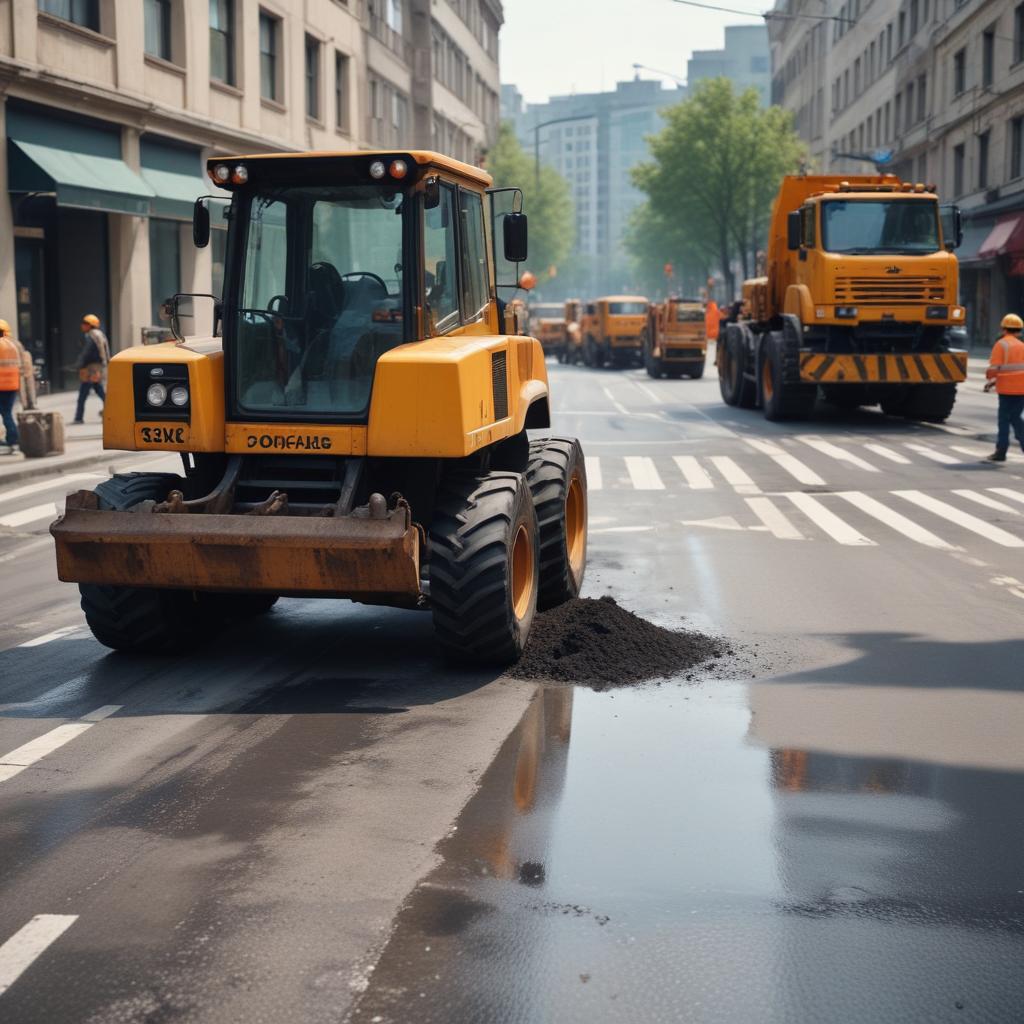 Ремонт дорог от 120 руб./м2: цены и условия работ