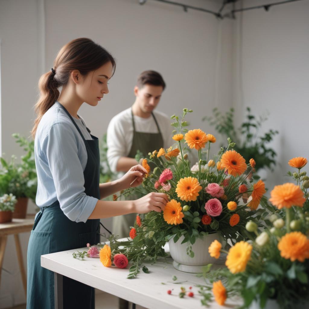 Курсы флористики с нуля: основы и практика