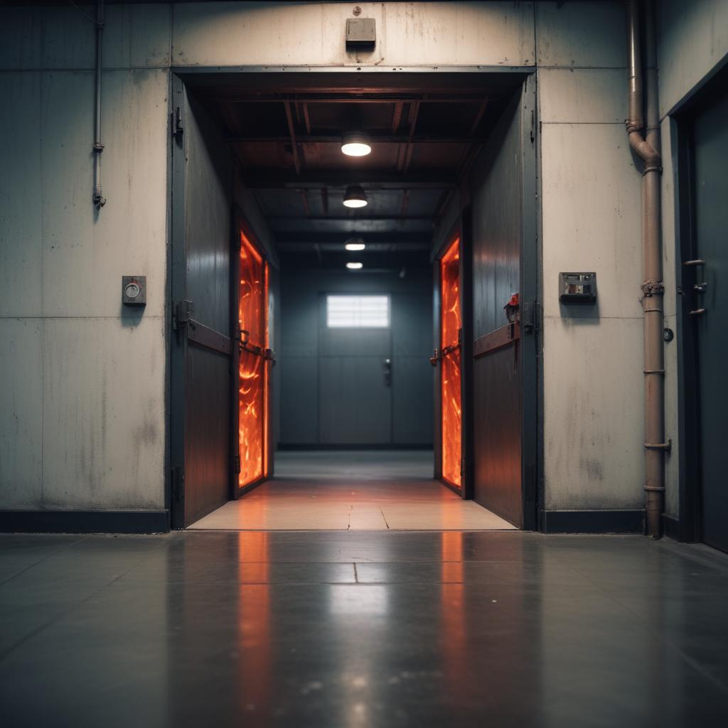 Противопожарные двери с вентиляционной решеткой: конструктивные требования и области применения