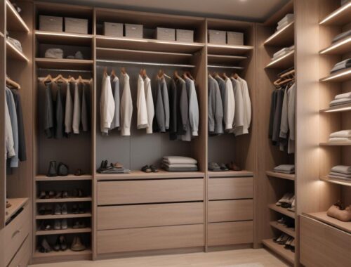 Гардеробные по индивидуальным размерам: выбор материалов и вариантов исполнения Гардеробные по индивидуальным размерам: выбор материалов и вариантов исполнения