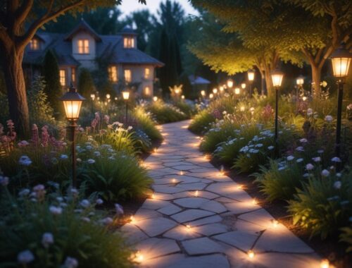 Этапы проектирования и реализации ландшафтного освещения участка