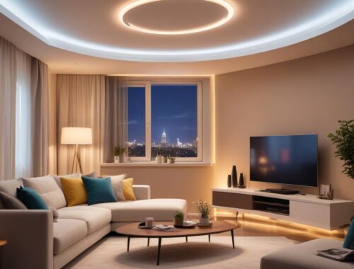 Подсветка потолка светодиодной лентой: принципы монтажа, выбор яркости и цвета света