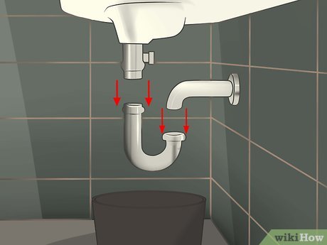 Step 3 Прочистите сифон.