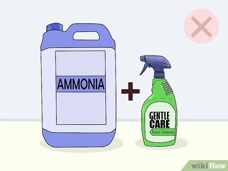 Step 6 Не смешивайте различные чистящие средства между собой.