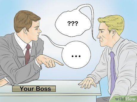 Step 4 Поговорите со своим начальником.